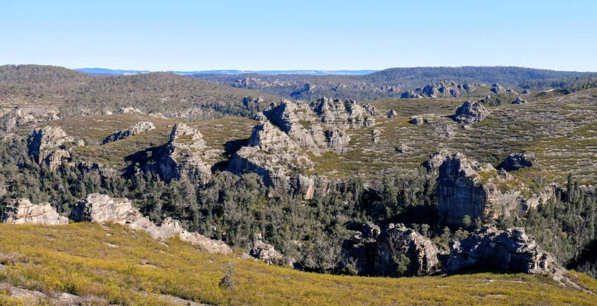 Lost City walking track, Gardens of Stone State Conservation Area NSW