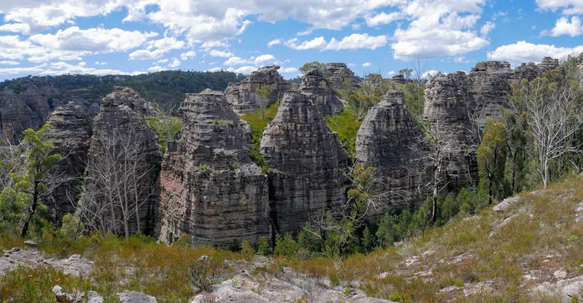 Lost City West Viewpoints, Gardens of Stone Conservation Area NSW
